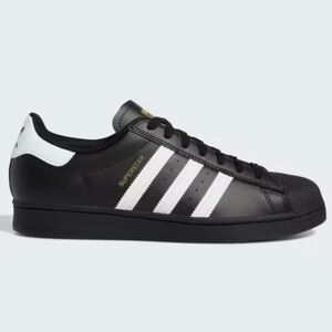 adidas Kids Superstar Sneakers - Black & White